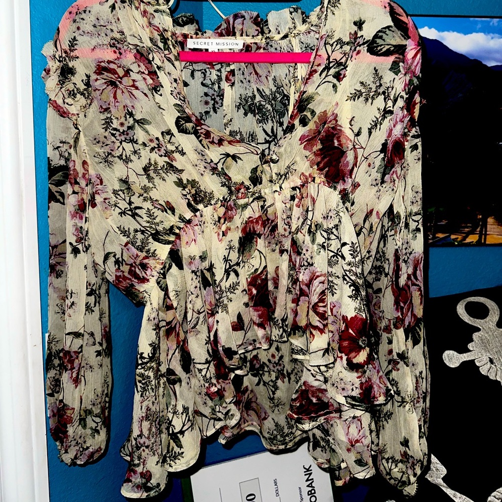 Secret Mission Blouse